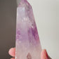 Beautiful Amethyst Crystal Tower | Unique | Hand Carved | Large Crystal Point | Healing & Meditation Wand