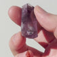 Beautiful Small Amethyst Crystal Point | Mini Hand Carved Tower | Rainbows | Meditation & Crystal Healing | High Quality | From Brazil