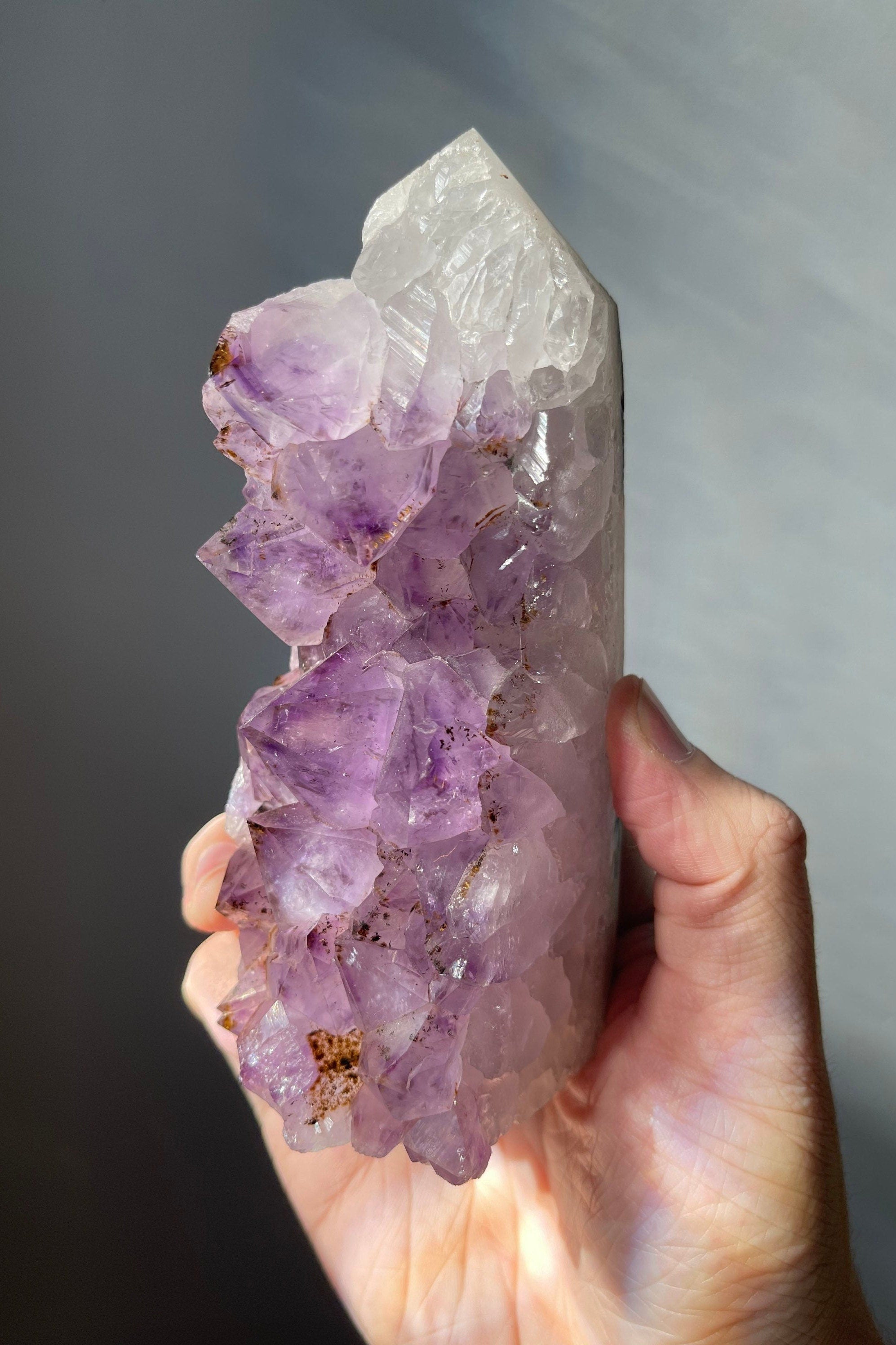 Amethyst hot sale large cluster