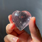 Gorgeous Amethyst Heart | Rainbows | Hand Carved | High Quality