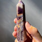 Dream Amethyst Tower | Chevron Amethyst | Crystal Point | Healing Wand