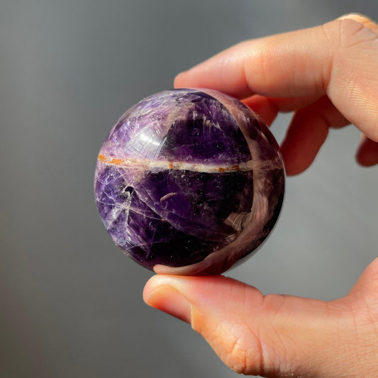 Dream Amethyst Sphere | Chevron Amethyst | Crystal Ball