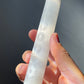 Beautiful Satin Spar (Selenite) Chakra Wand | Very Shiny | Purifying