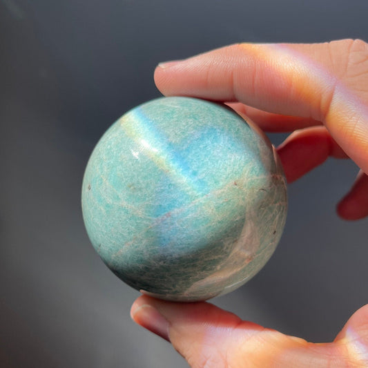 Natural Amazonite Sphere | Crystal Ball | Crystal Healing