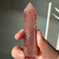 Natural Strawberry Quartz Tower | Crystal Point | Crystal Healing & Meditation Wand