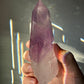 Beautiful Amethyst Crystal Tower | Unique | Hand Carved | Large Crystal Point | Healing & Meditation Wand