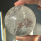 Gorgeous Clear Quartz Sphere with Strong Rainbows | Super Flash | Crystal Ball | Meditation & Crystal Healing