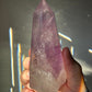 Beautiful Amethyst Crystal Tower | Unique | Hand Carved | Large Crystal Point | Healing & Meditation Wand
