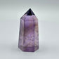 Small Ametrine Crystal Point | Mini Hand Carved Tower | Amethyst and Citrine | Meditation & Crystal Healing | High Quality