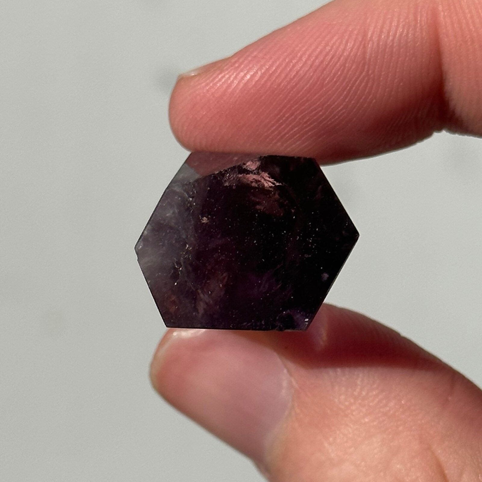 Beautiful Small Amethyst Crystal Point | Mini Hand Carved Tower | Meditation & Crystal Healing | High Quality | From Brazil