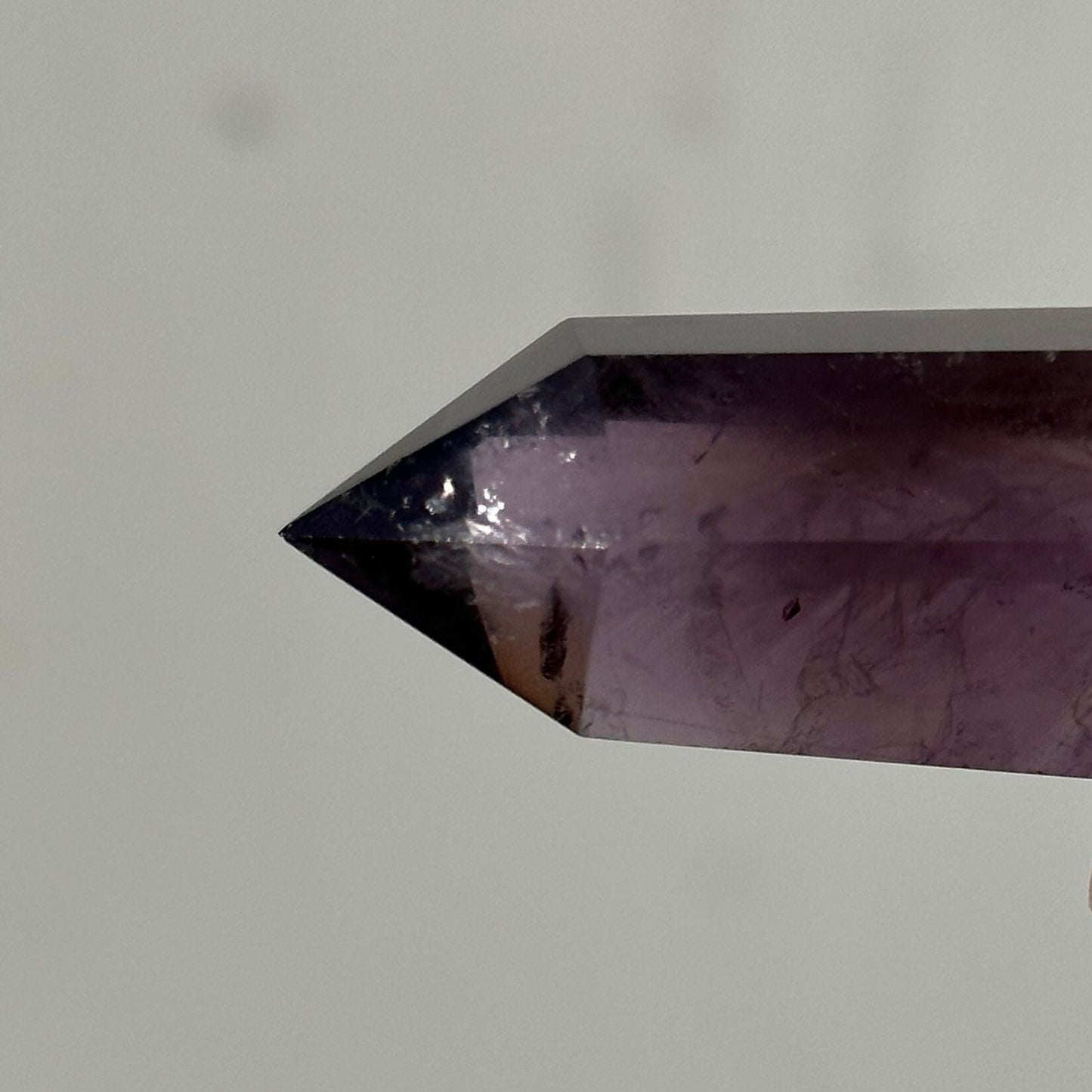 Beautiful Small Amethyst Crystal Point | Mini Hand Carved Tower | Meditation & Crystal Healing | High Quality | From Brazil