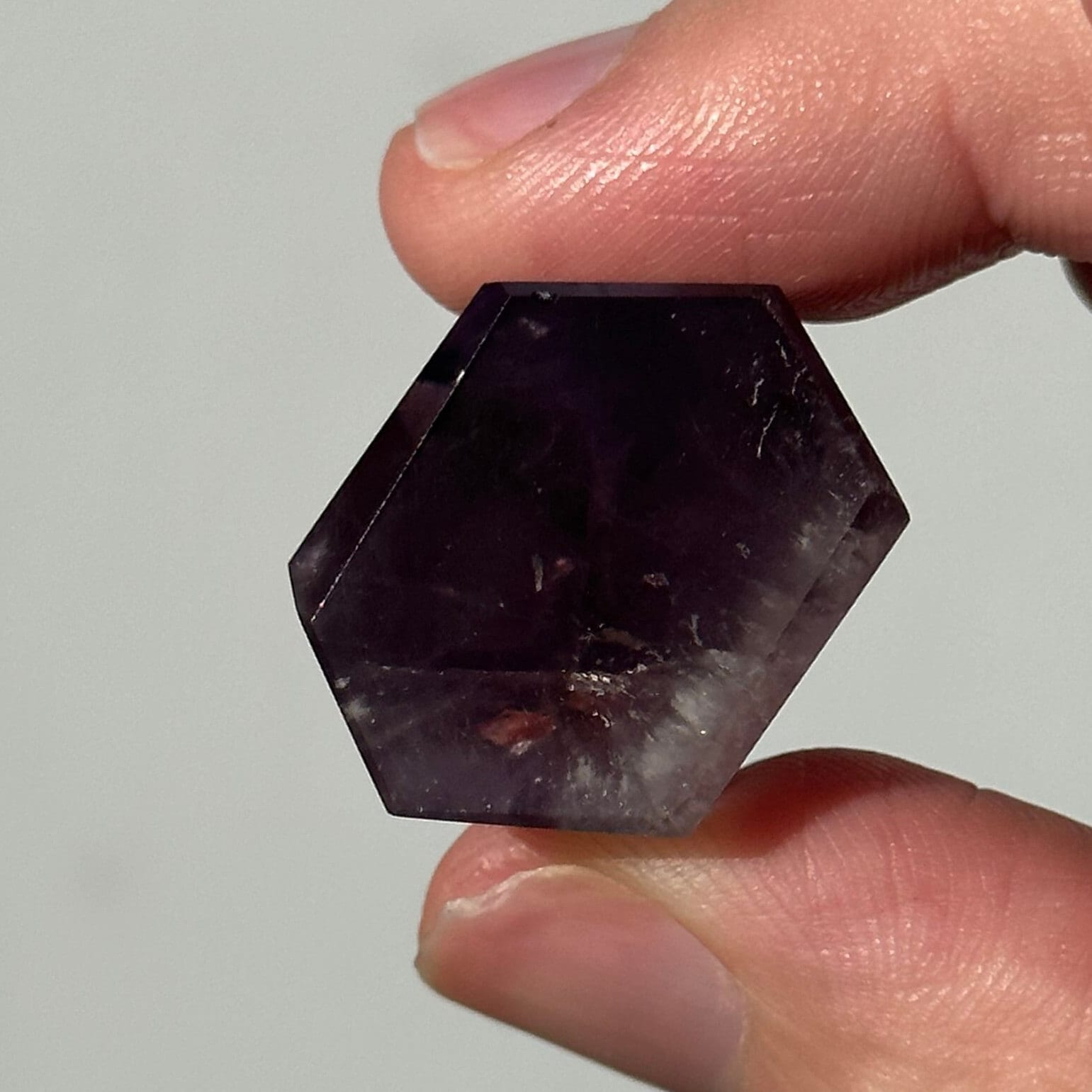 Beautiful Small Amethyst Crystal Point | Mini Hand Carved Tower | Meditation & Crystal Healing | High Quality | From Brazil