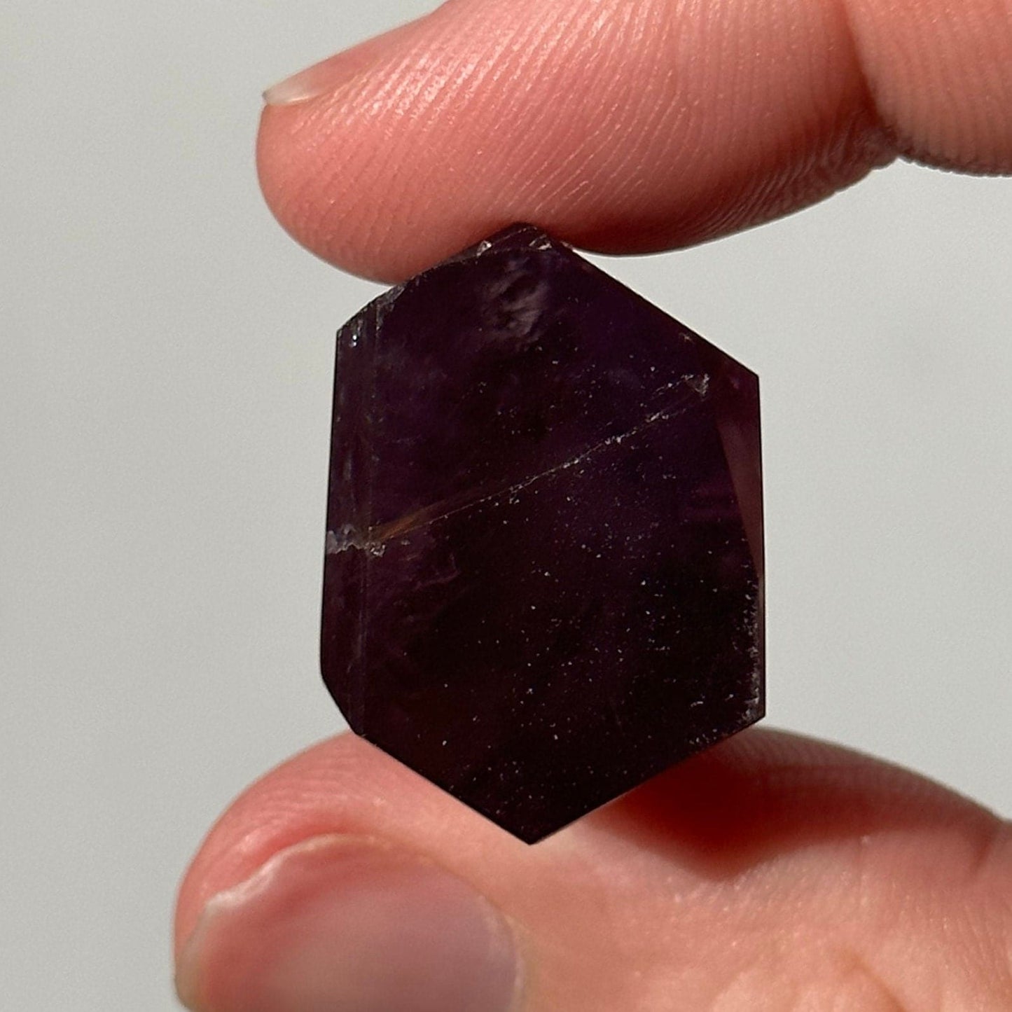 Beautiful Small Amethyst Crystal Point | Mini Hand Carved Tower | Meditation & Crystal Healing | High Quality | From Brazil