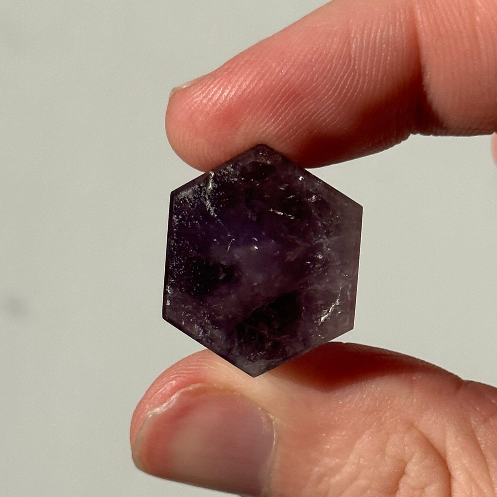 Beautiful Small Amethyst Crystal Point | Mini Hand Carved Tower | Meditation & Crystal Healing | High Quality | From Brazil