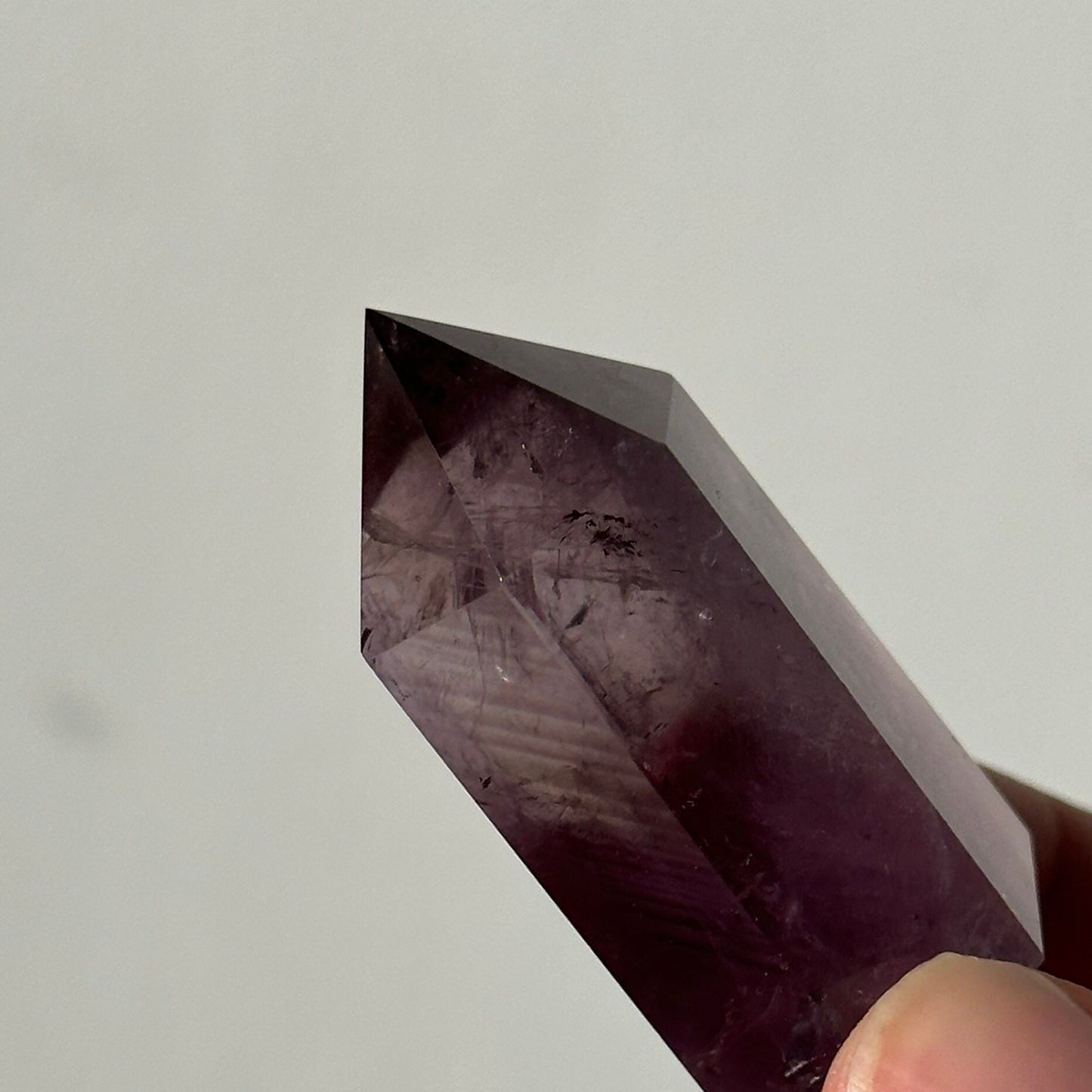 Beautiful Small Amethyst Crystal Point | Mini Hand Carved Tower | Meditation & Crystal Healing | High Quality