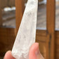 Soft Pink Milky Girasol Obelisk | Skinny Quartz Point | Light Color | Crystal Healing & Meditation