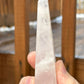 Soft Pink Milky Girasol Obelisk | Skinny Quartz Point | Light Color | Crystal Healing & Meditation