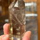 Genuine Smoky Citrine Point | Crystal Tower | From Brazil | Healing & Crystal Wand