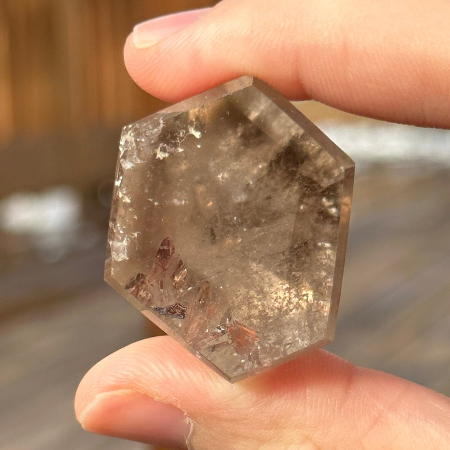 Genuine Smoky Citrine Point | Crystal Tower | From Brazil | Healing & Crystal Wand