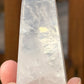 Soft Pink Milky Girasol Obelisk | Quartz Crystal Point | Light Color Tower | Crystal Healing & Meditation Wand