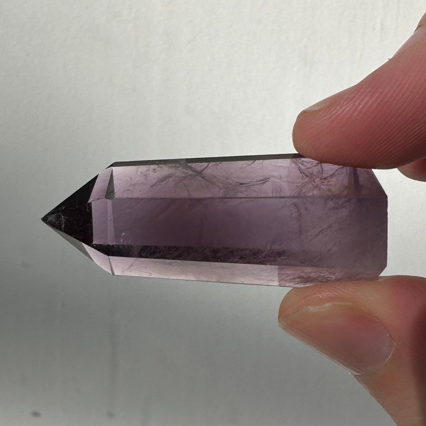 Beautiful Small Amethyst Crystal Point | Mini Hand Carved Tower | Meditation & Crystal Healing | High Quality