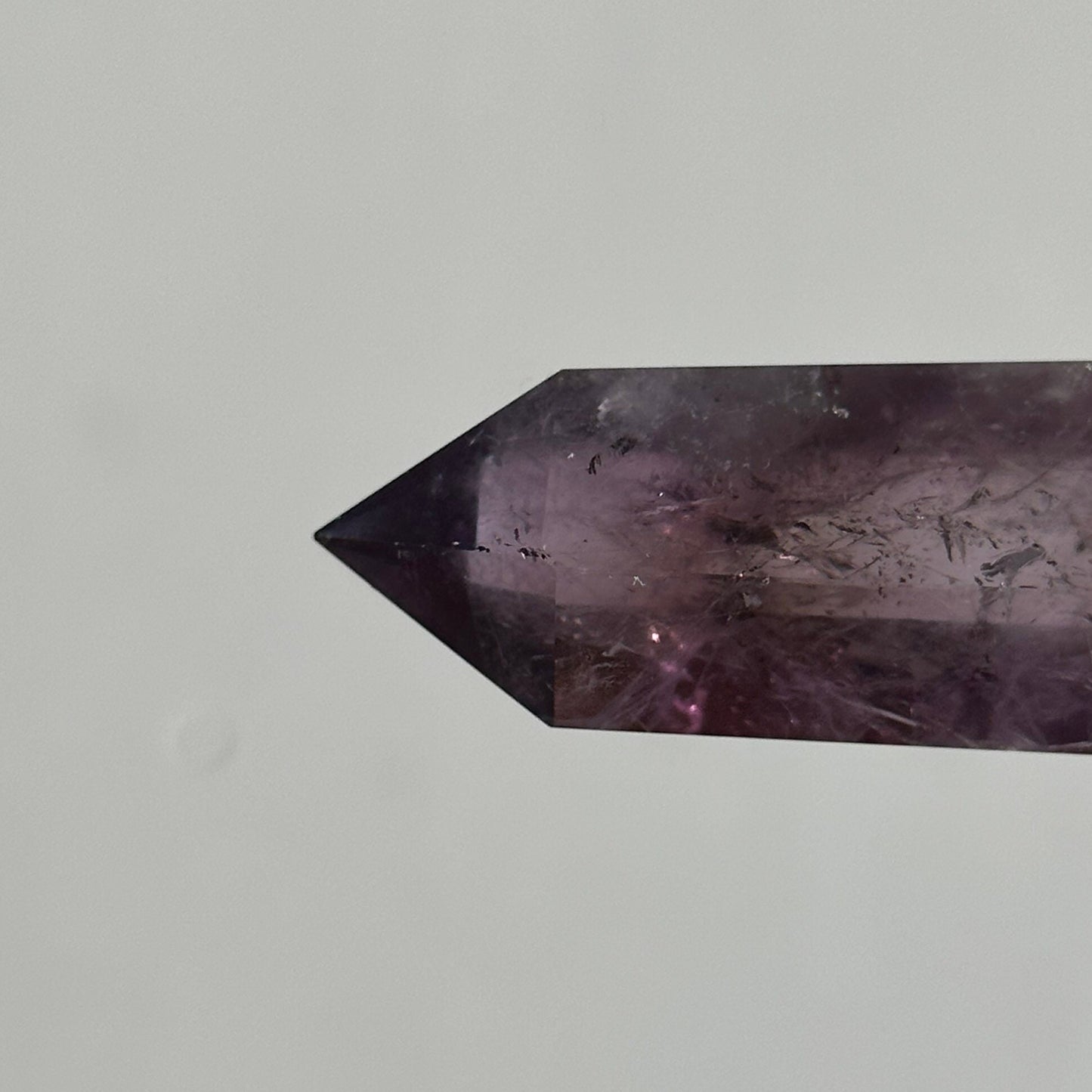 Beautiful Small Amethyst Crystal Point | Mini Hand Carved Tower | Meditation & Crystal Healing | High Quality | From Brazil