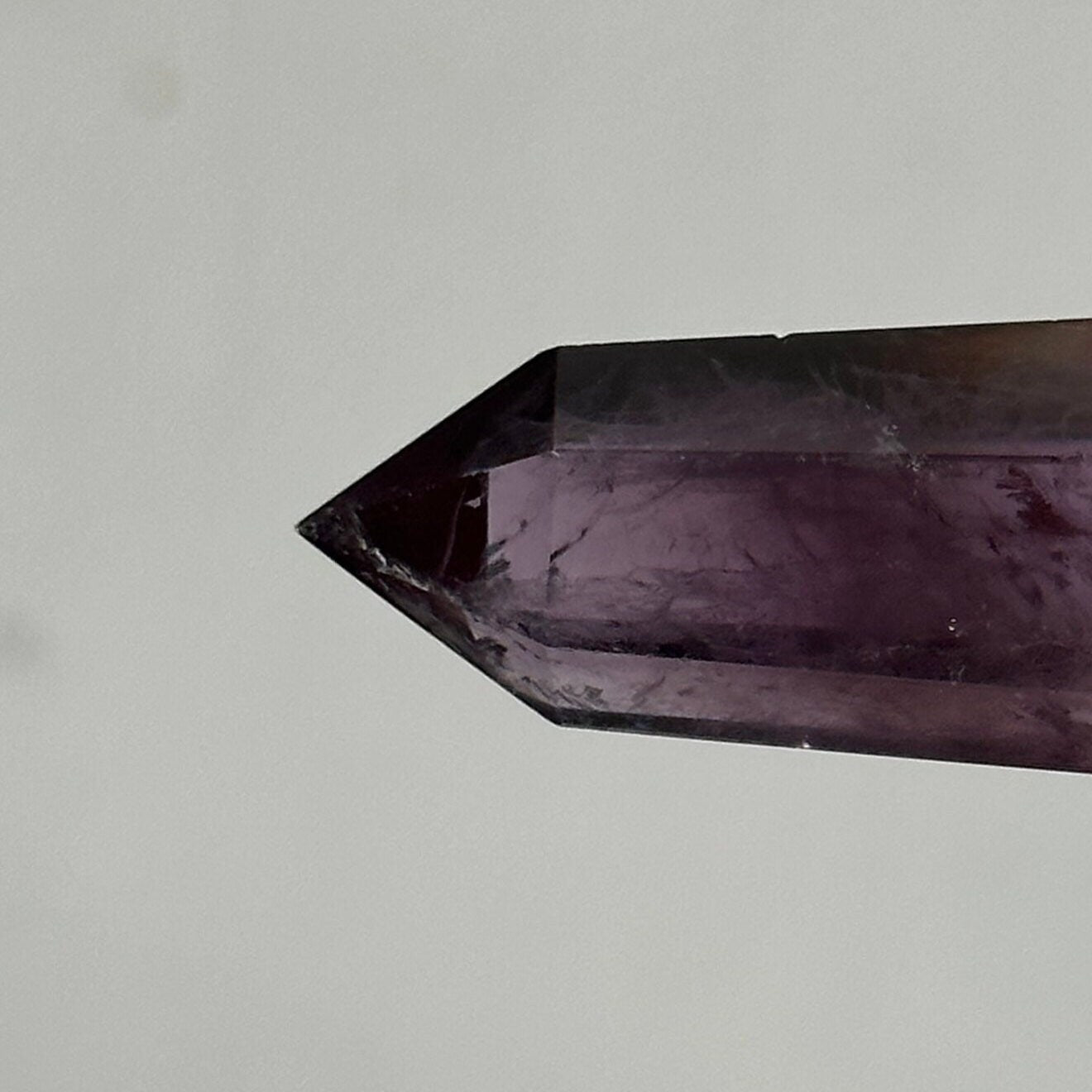 Beautiful Small Amethyst Crystal Point | Mini Hand Carved Tower | Meditation & Crystal Healing | High Quality | From Brazil