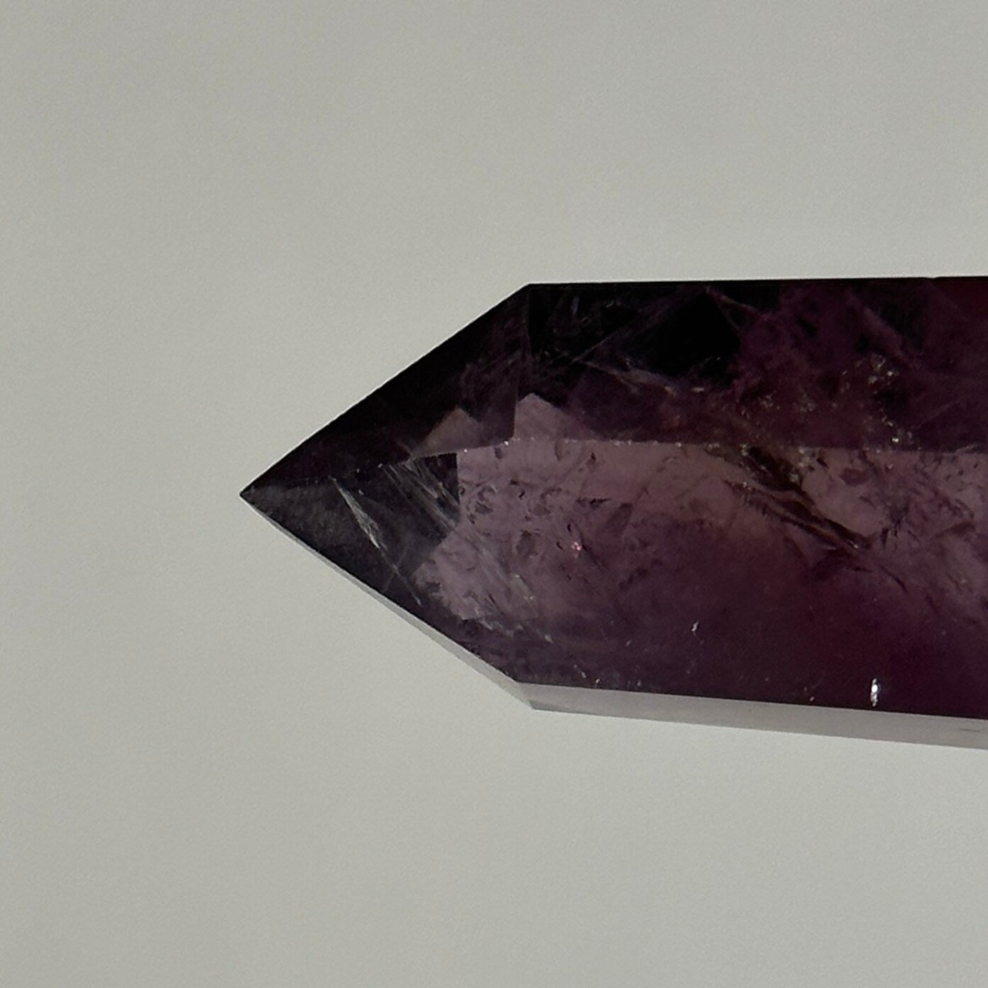 Beautiful Small Amethyst Crystal Point | Mini Hand Carved Tower | Meditation & Crystal Healing | High Quality | From Brazil