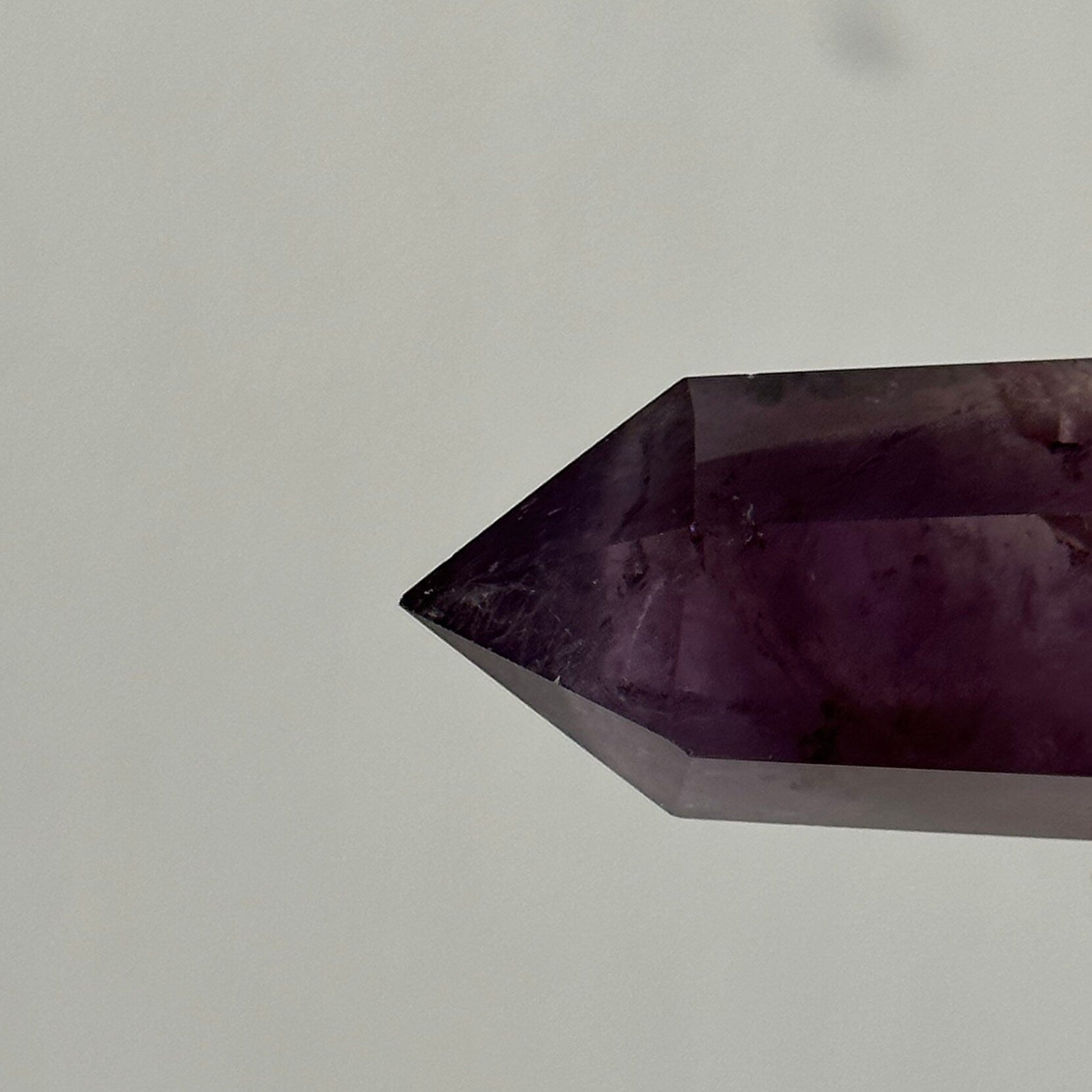 Beautiful Small Amethyst Crystal Point | Mini Hand Carved Tower | Meditation & Crystal Healing | High Quality | From Brazil