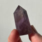 Beautiful Small Amethyst Crystal Point | Mini Hand Carved Tower | Meditation & Crystal Healing | High Quality | From Brazil