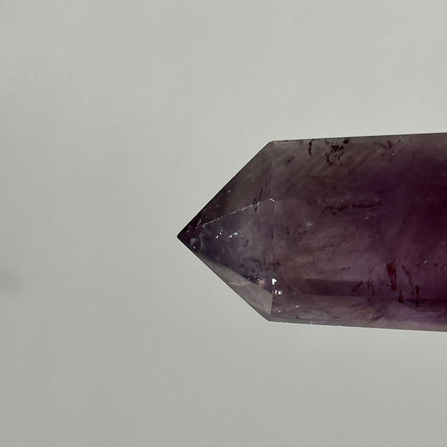 Beautiful Small Amethyst Crystal Point | Mini Hand Carved Tower | Meditation & Crystal Healing | High Quality | From Brazil