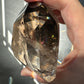 High Quality Smoky Quartz Crystal Heart | Rare Clarity | Hand Carved | Includes Stand | From Brazil | Crystal Healing & Meditation