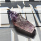 Amethyst Crystal Tower | Rainbows | Hand Carved Point | Meditation & Crystal Healing | From Brazil