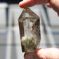 Small Garden Quartz Crystal Tower | Lodolite Crystal | Hand Carved Point | Meditation & Crystal Healing