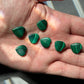 One (1) Mini Malachite Crystal Heart | Tiny Crystal | Intuitively Chosen | Meditation & Crystal Healing