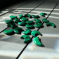 One (1) Mini Malachite Half Moon Crystal | Tiny Crystal | intuitively Chosen | Meditation & Crystal Healing