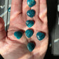 One (1) Mini Blue Apatite Heart | Tiny Crystal | Intuitively Chosen | Meditation & Crystal Healing