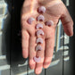 One (1) Mini Kunzite Half Moon | Tiny Crystal | Intuitively Chosen | Meditation & Crystal Healing