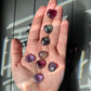 One (1) Mini Fluorite Crystal Heart | Tiny Crystal | Intuitively Chosen | Meditation & Crystal Healing