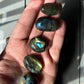 One (1) Mini Labradorite Crystal Tumble | Intuitively Chosen | Tiny Natural Lab | Hand Carved | Meditation & Crystal Healing