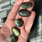One (1) Mini Labradorite Crystal Tumble | Intuitively Chosen | Tiny Natural Lab | Hand Carved | Meditation & Crystal Healing