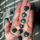 One (1) Mini Blue Apatite Heart | Tiny Crystal | Intuitively Chosen | Meditation & Crystal Healing