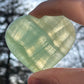 Pistachio Calcite Heart