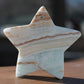 Caribbean Calcite Star with Druzy